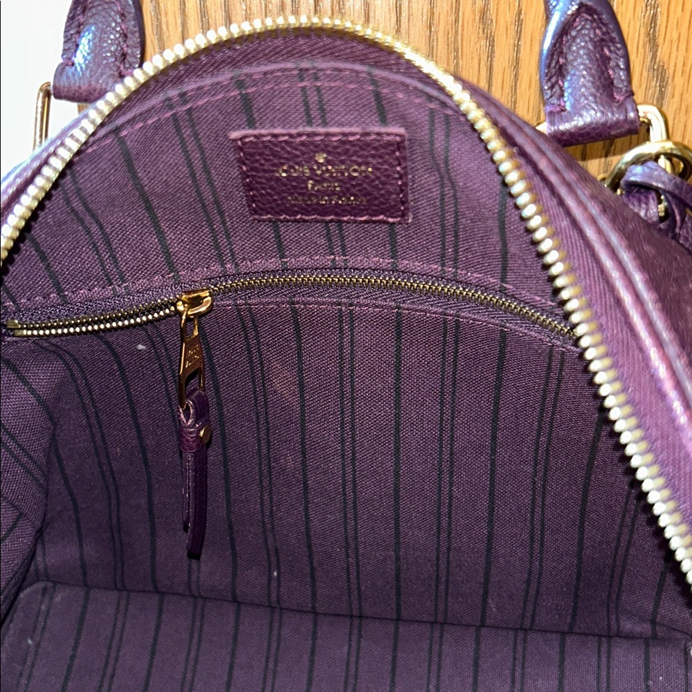 Louis Vuitton empreinte 25 bandouliere speedy crossbody strap, lock & keys - Picture 14 of 16